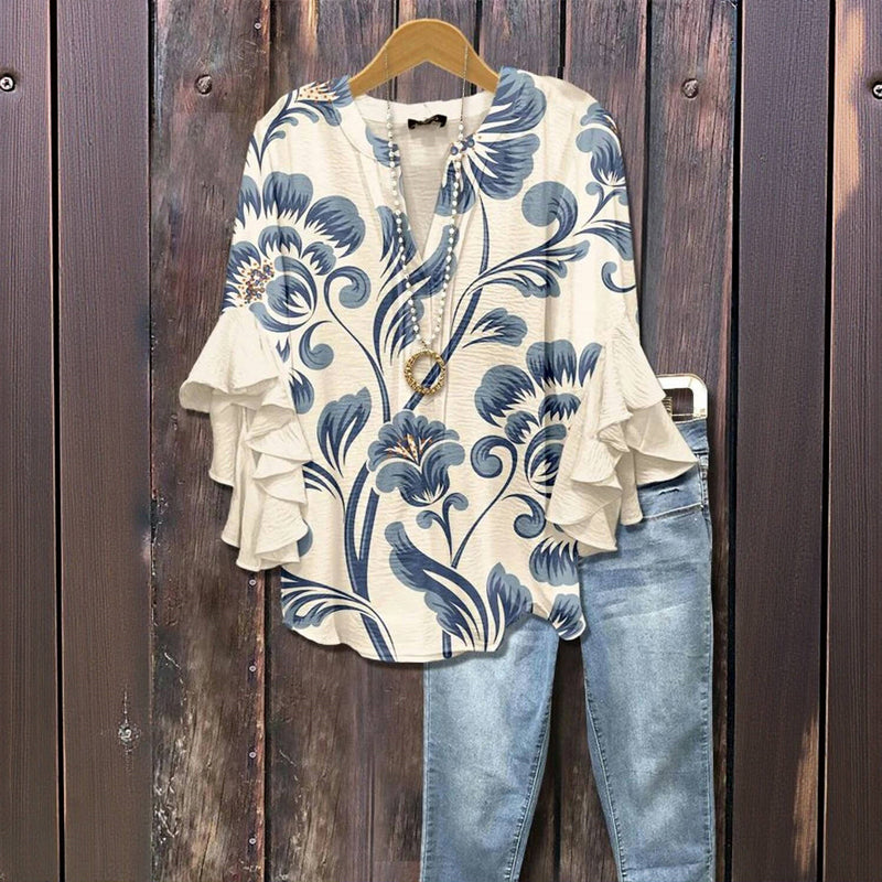 AMELIA™ | Blusa Con Estilo Elegante