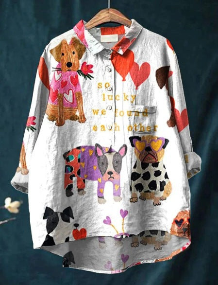 IRIA™ | Blusa Con Diseño Artístico