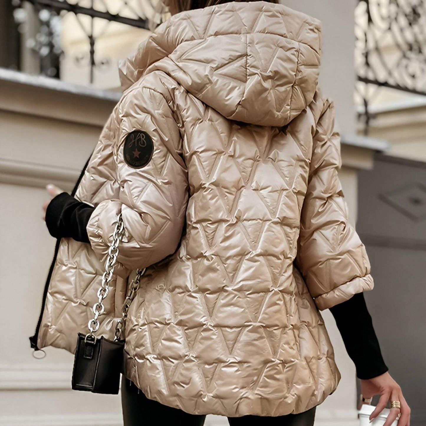 HELENA™ | Chaqueta Con Moderno Acolchado