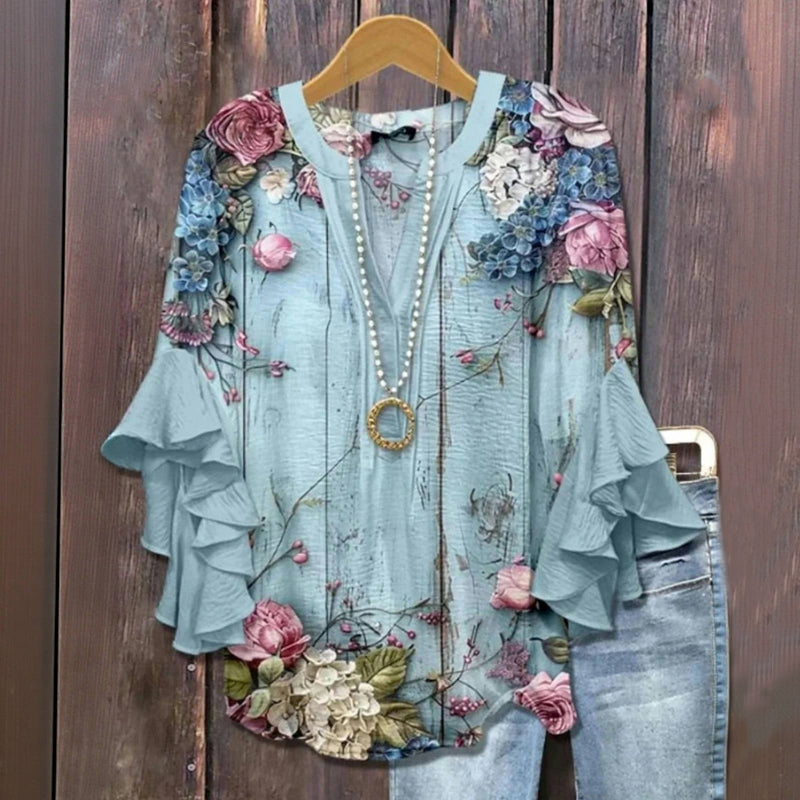 LIA™ | Blusa Con Estilo Clásico