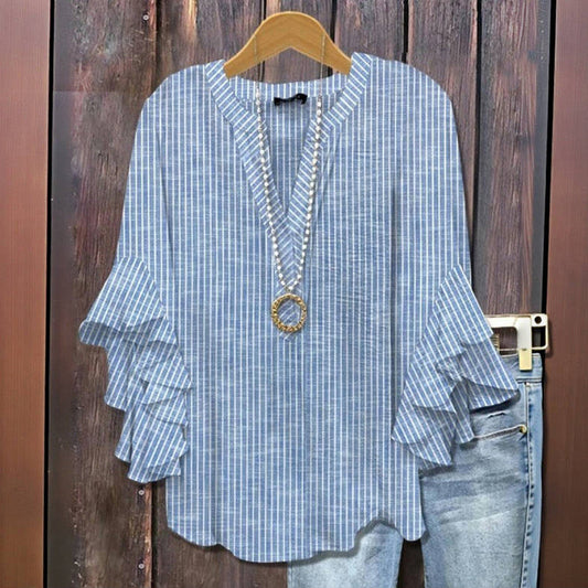 PAMELA™ | Blusa Con Estilo Clásico