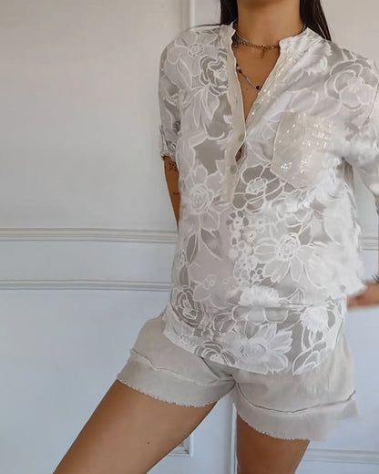 ISABELLA™ | Blusa Con Estampado Floral
