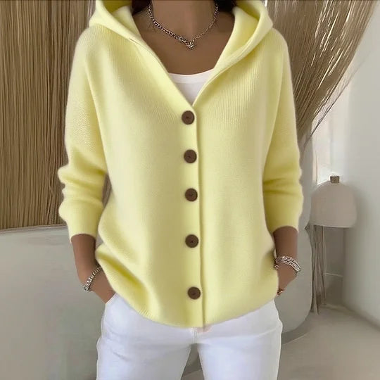 LUNA™| Cárdigan Con Capucha
