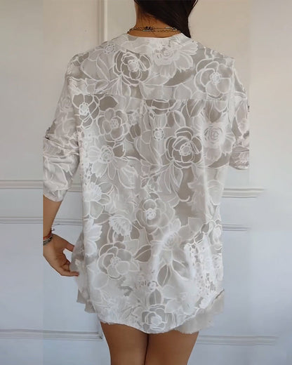 ISABELLA™ | Blusa Con Estampado Floral