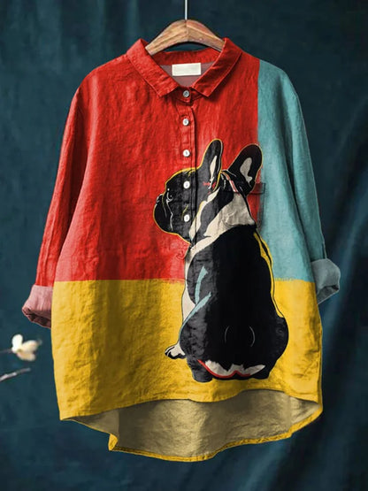 IRIA™ | Blusa Con Diseño Artístico