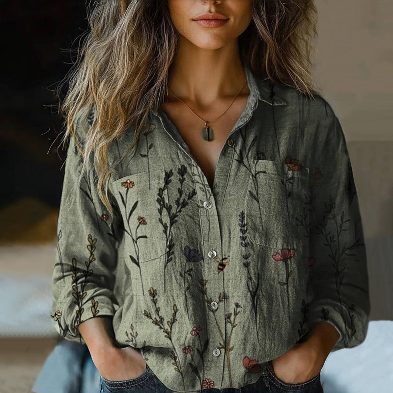AURORA™ | Blusa Con Diseño Floral