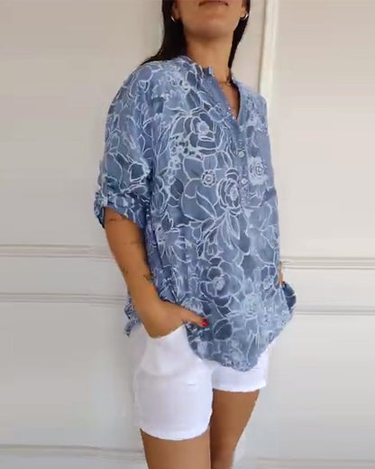 ISABELLA™ | Blusa Con Estampado Floral