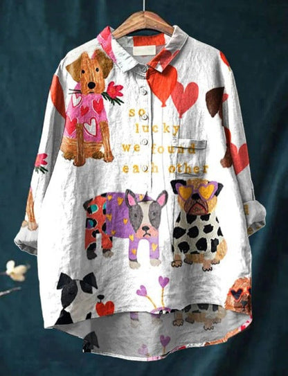 IRIA™ | Blusa Con Diseño Artístico