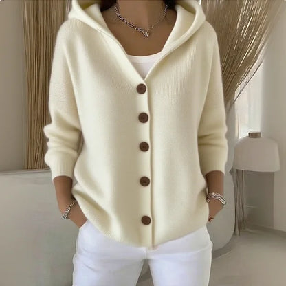 LUNA™| Cárdigan Con Capucha
