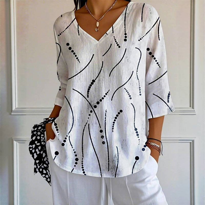 LIVIA™ | Blusa Elegante Y Versátil