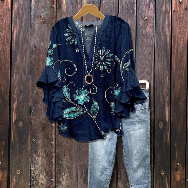 ELSA™ | Blusa Con Estampado Floral